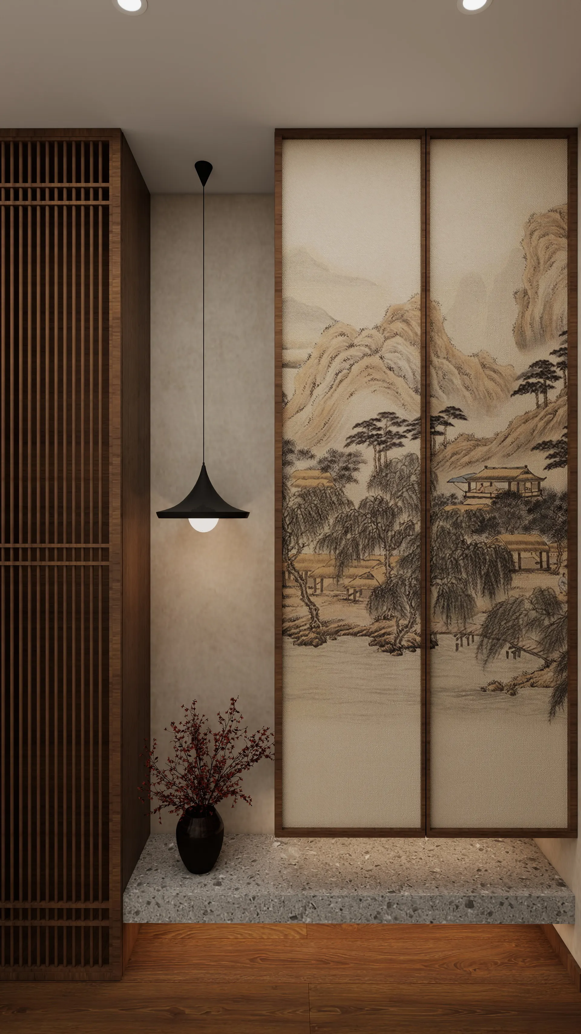 晶曜花园 · 客厅实景