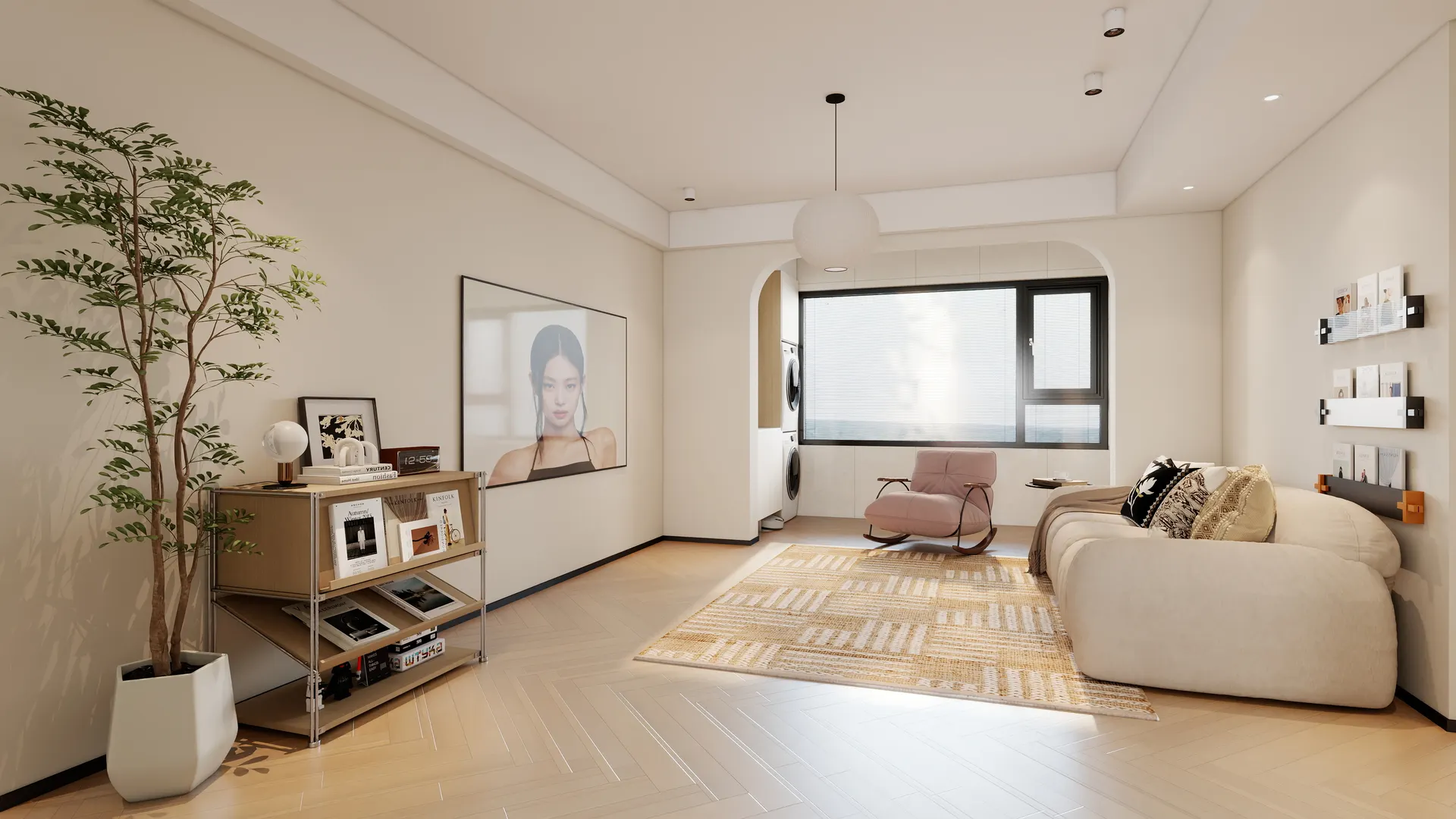 绿地白金汉宫 · 客厅实景