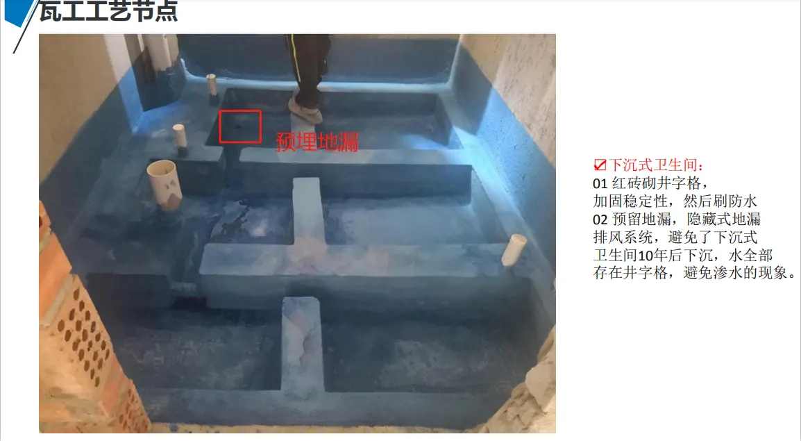 宏佳华标准工程 · 瓦工工艺节点